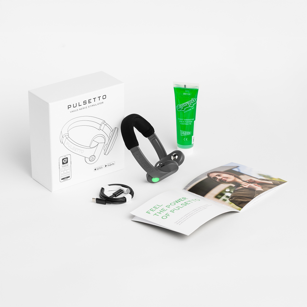 Pulsetto Lite product shown by the manufacturer