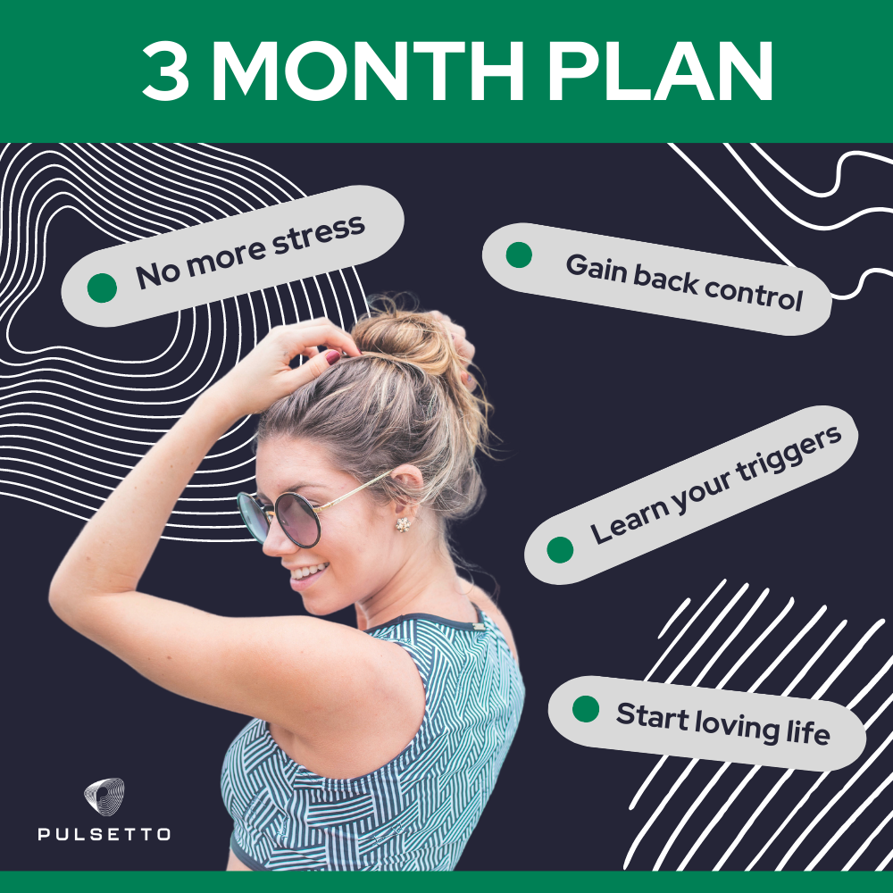 3 Months Pulsetto Mental Gym plan